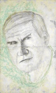 Ilustración de Milan Kundera por Matias Noel 