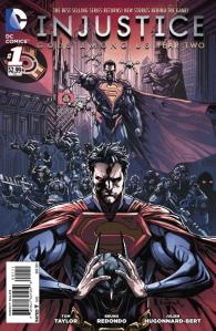 Portada del nº1 de 'Injustice Gods Among Us Años Dos'