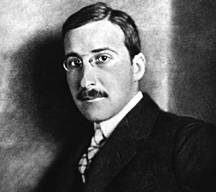 Retrato de Zweig, dominio público de la Wikipedia