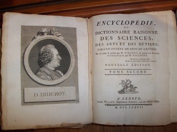 El primer volumen de la 'Encyclopédie' apareció en 1751 y contenía el famoso discurso preliminar escrito por D' Alembert .