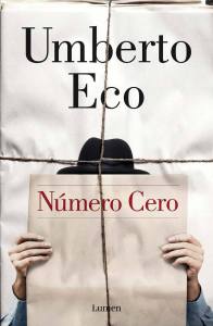 Portada de Número Cero (Lumen, 2015)