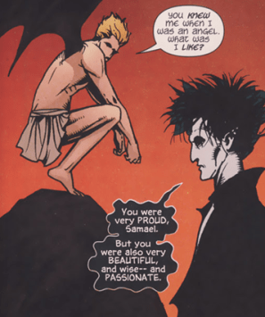 Lucifer vuelve a encontrarse con Sandman, como al principio de la historia.