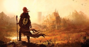 Kvothe armado con ¿un laúd?