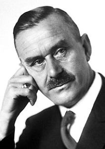 El escritor Thomas Mann